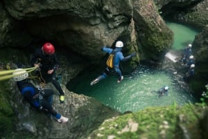 Bled: Triglav National Park Canyoning Adventure with Photos