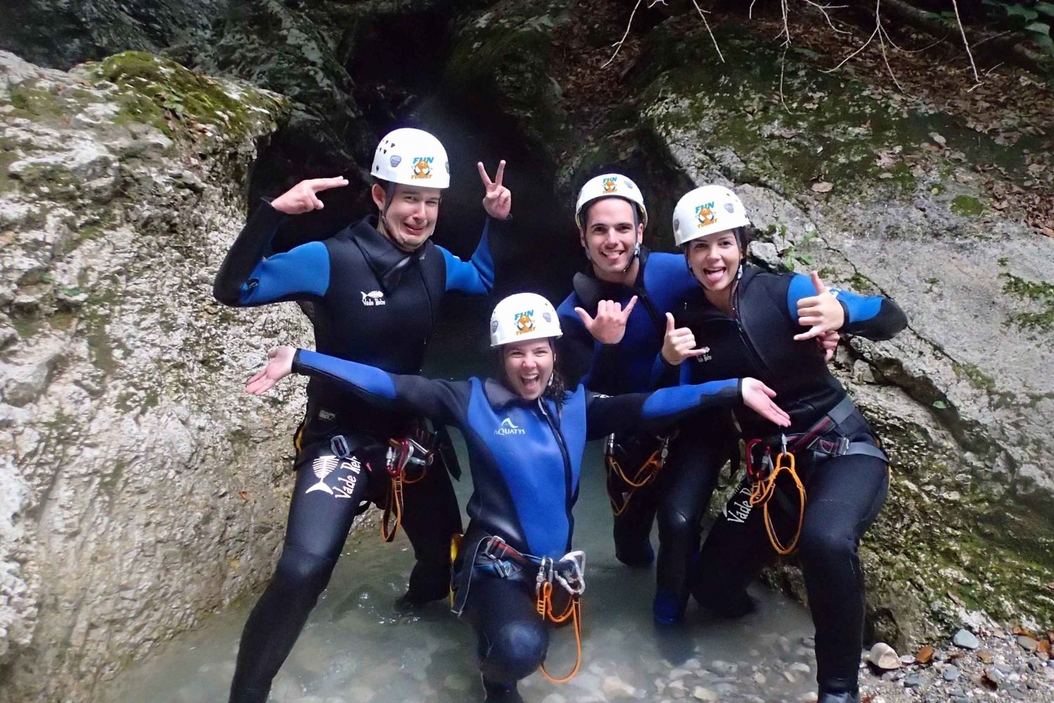 Bled: Canyoning matka valokuvien kanssa