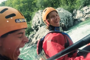 Bled: Emerald River Adventure with Rafting Full-Day Tour