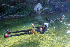 Bled: Guided Canyoning Tour with Transport