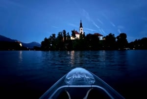 Bled: Guided Kayaking Tour in a Transparent Kayak