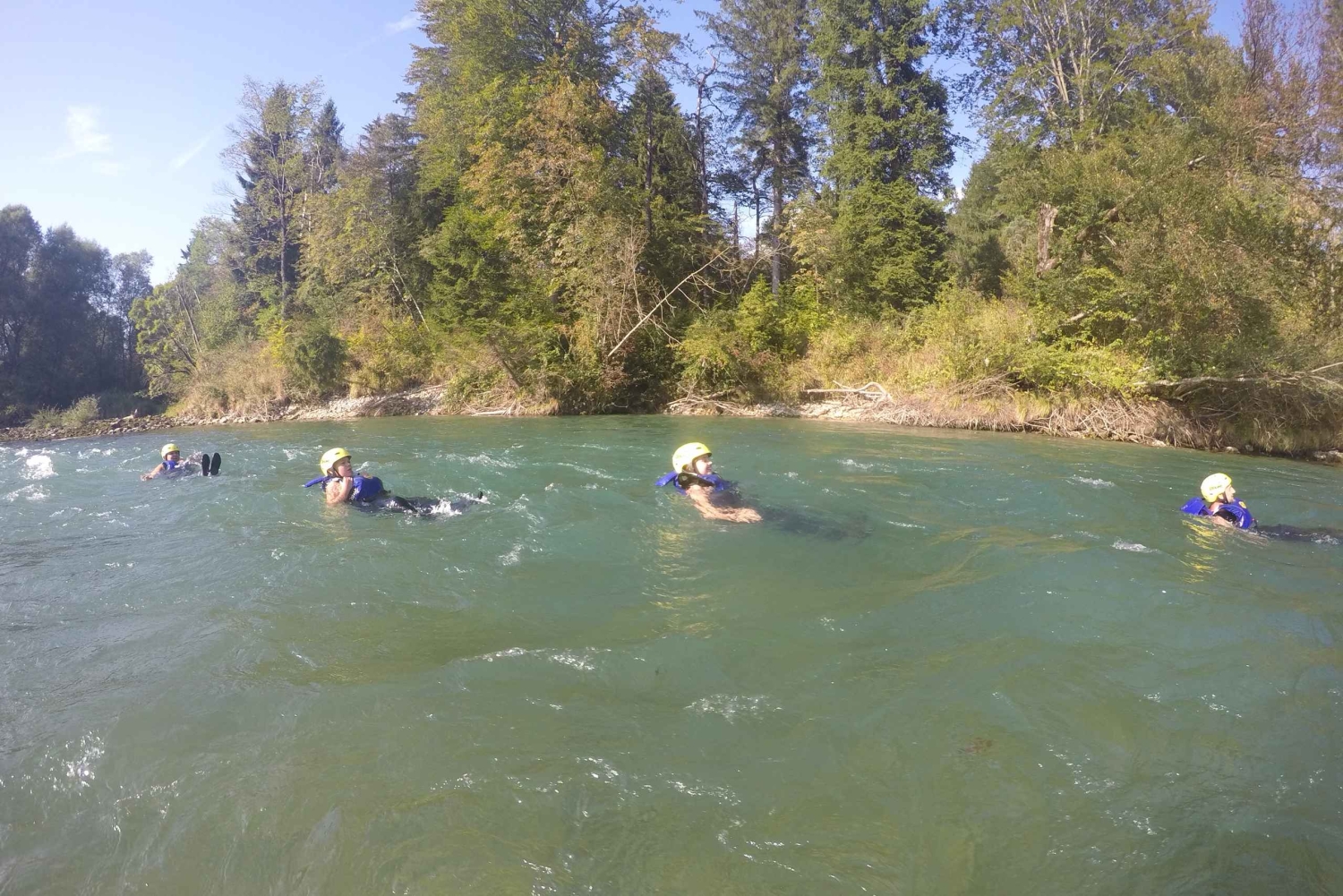 Bled: Rafting og zipline-tur