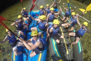 Bled: Rafting ja Zipline Tour