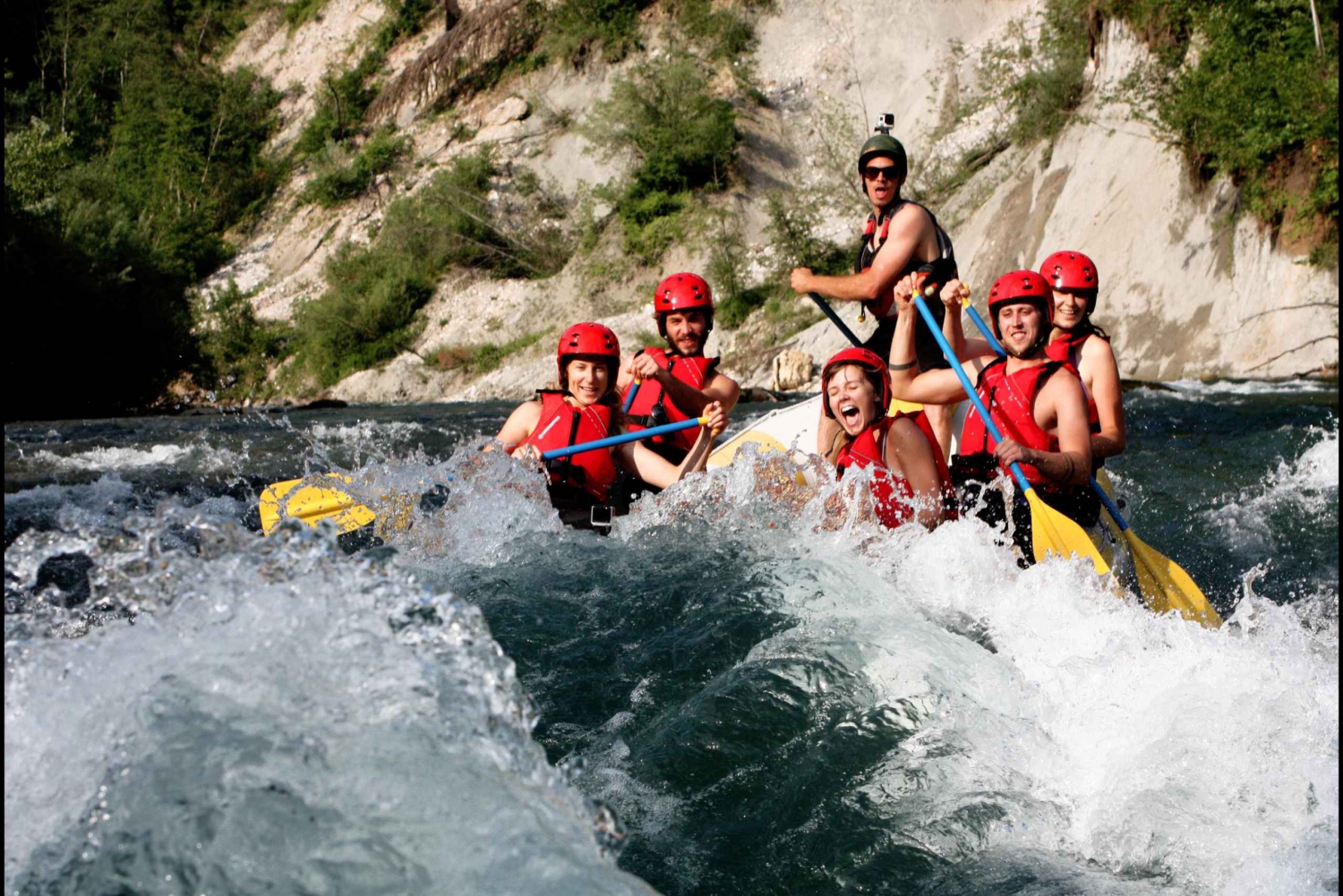 Lago Bled: Experiência de Rafting no Rio Sava com serviço de busca no hotel