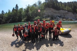 Lago di Bled: Esperienza di rafting sul fiume Sava con servizio di prelievo in hotel