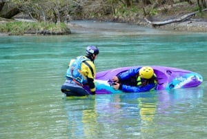 Bled: kajakkpadling på elven Sava