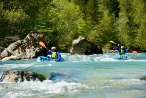 Bled: kajakkpadling på elven Sava