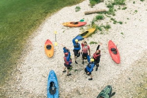 Bled: Kajakkpadling i elven Sava med 3glav