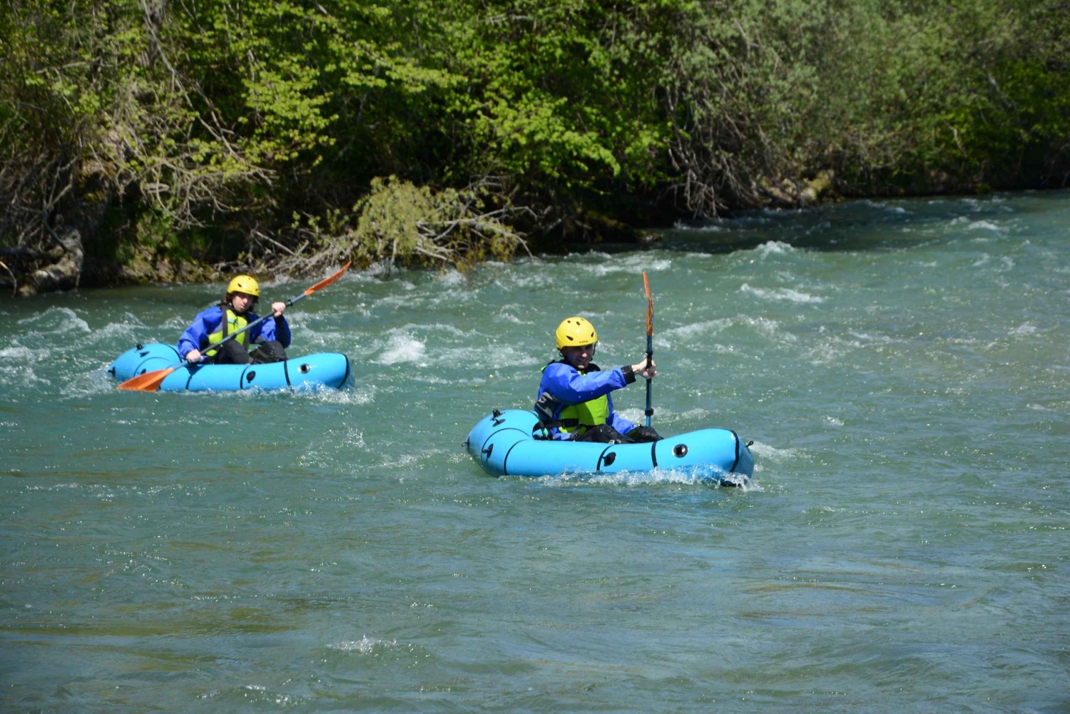 Bled: excursión de rafting en el río Sava