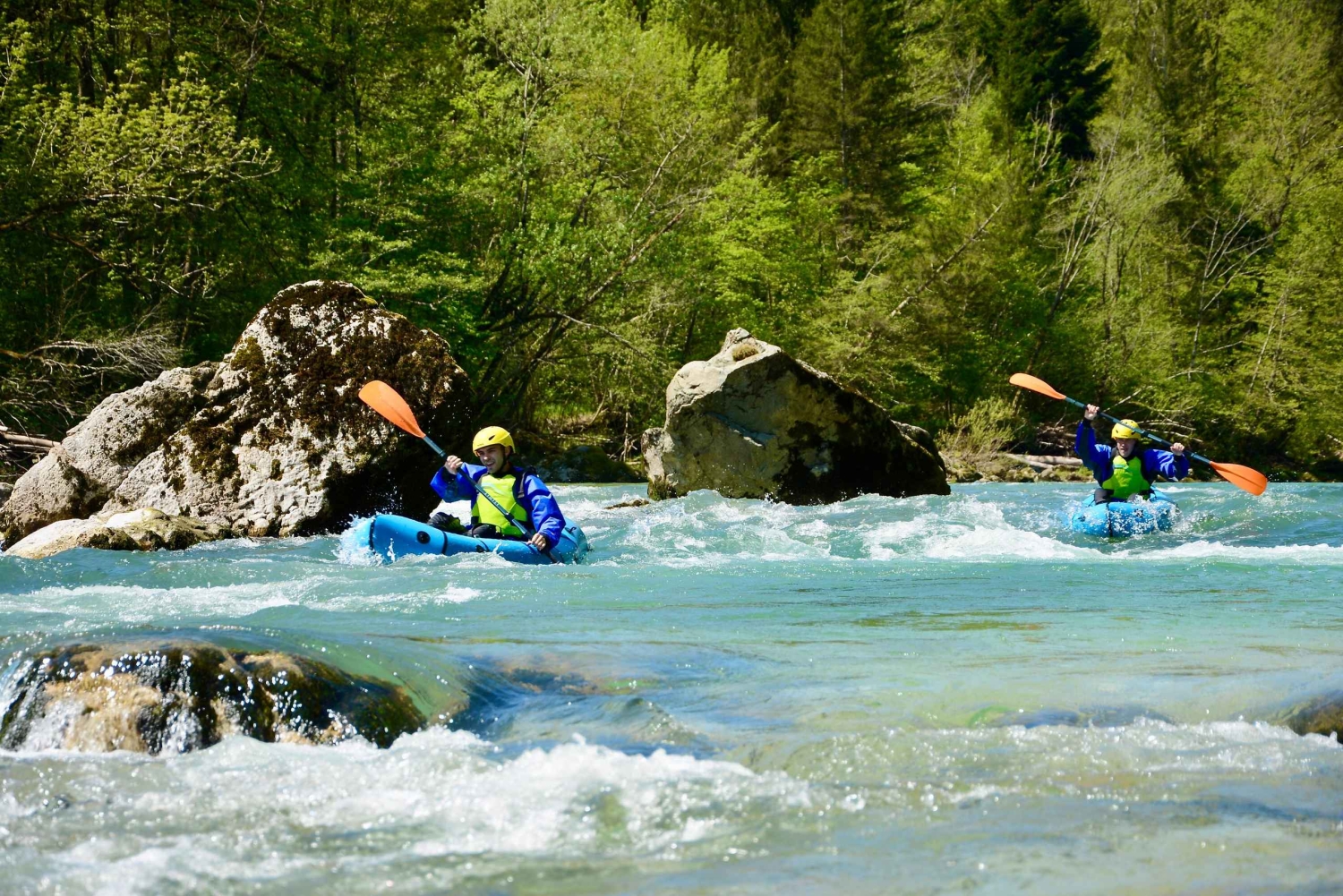 Bled: excursión de rafting en el río Sava