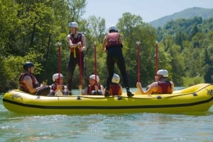 Bled: Rafting i elven Sava