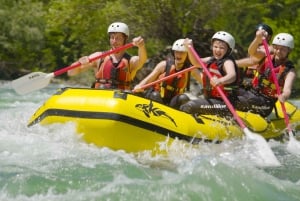 Bled: Rafting i elven Sava