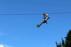 Bled: Zipline over elven Sava