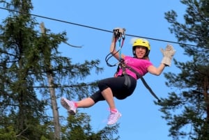 Bled: Zipline over elven Sava