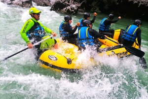 Bovec: Rafting de aventura en el río Esmeralda + fotos GRATIS