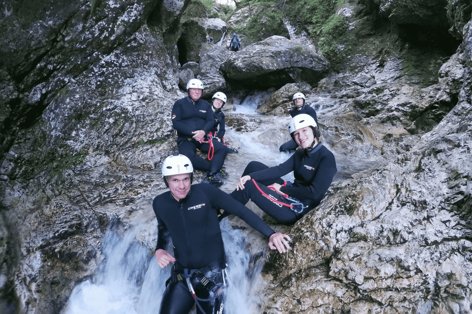Bovec: Canyoning-oplevelse med fotos og transport inkluderet