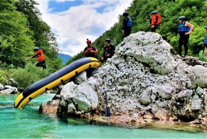 Bovec : Rafting familial sur la rivière Soča + photos GRATUITES