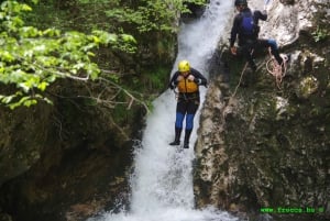 Bovec: Halvdags Canyoning-tur