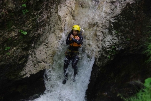 Bovec: Canyoning tocht van een halve dag