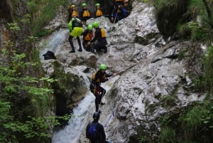 Bovec: Canyoning tocht van een halve dag