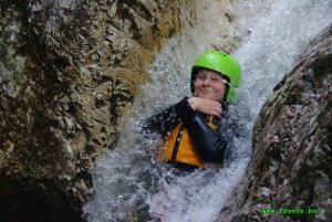 Bovec: Canyoning tocht van een halve dag