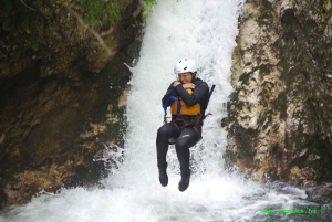 Bovec: Canyoning tocht van een halve dag