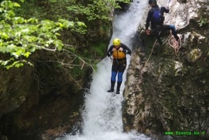 Bovec: Canyoning tocht van een halve dag