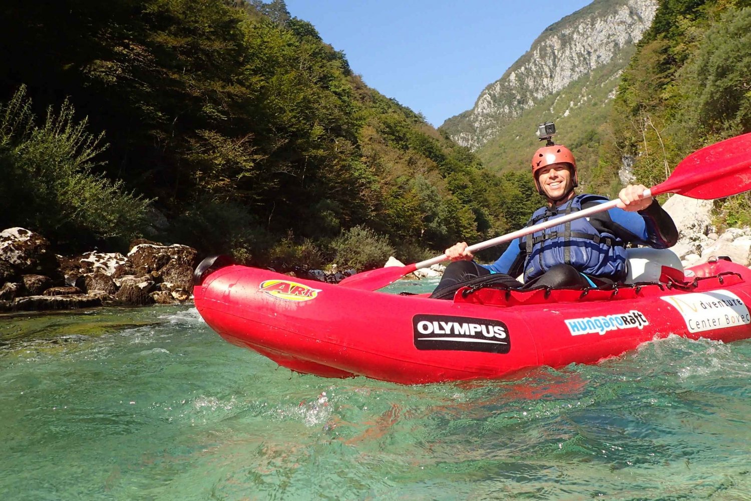 Bovec: Kayaking on the Soča River