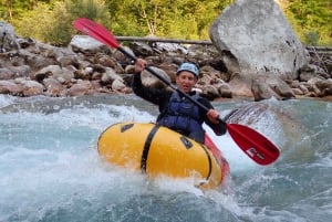 Bovec: PackRafting Tour on Soca River with Instructor & Gear