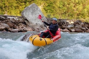 Bovec: PackRafting Tour op Soca River met instructeur en uitrusting