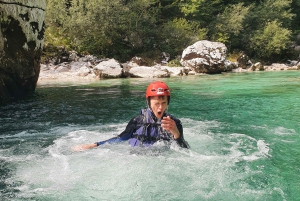 Bovec: PackRafting Tour sul fiume Soca con istruttore e attrezzatura