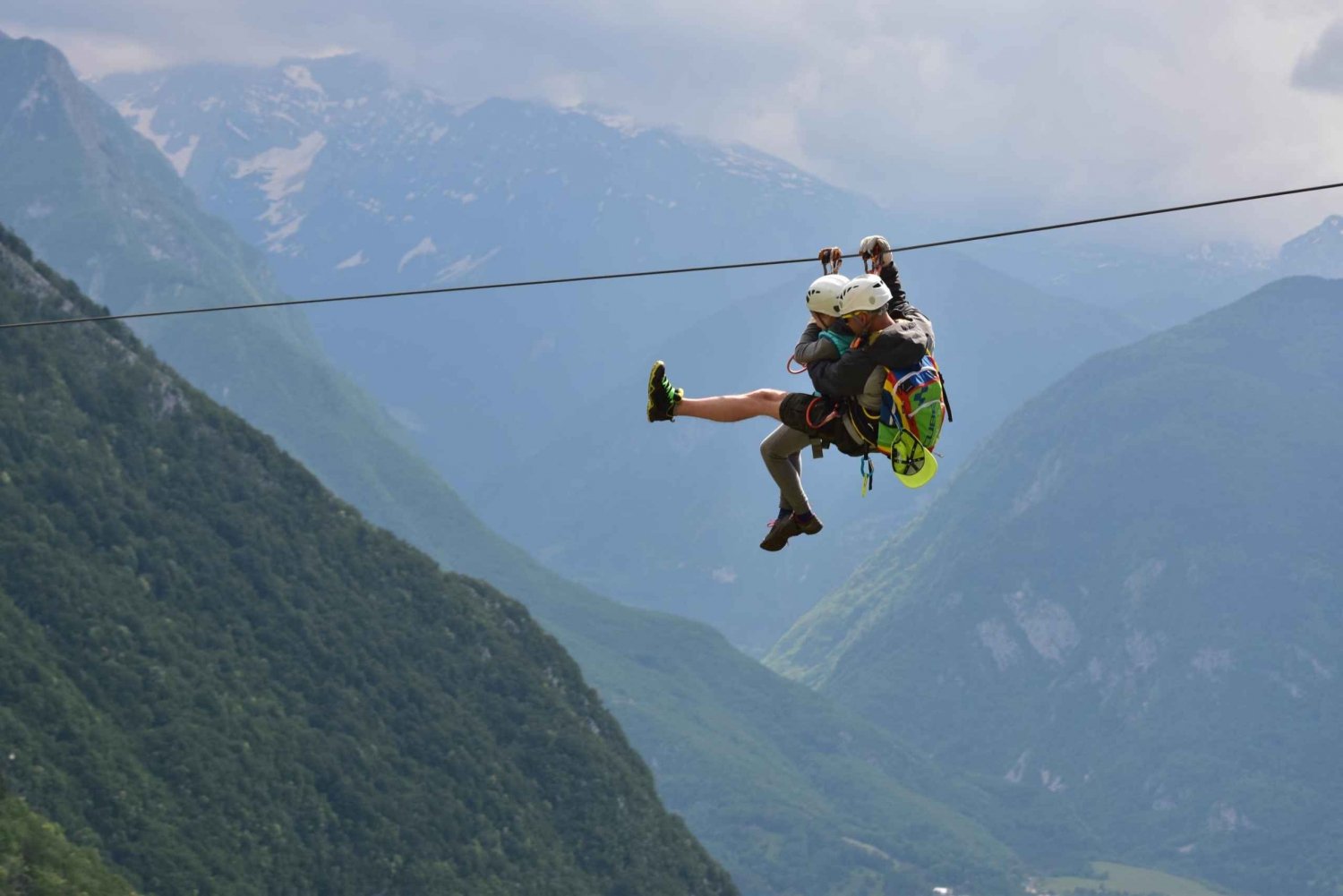 Bovec : Tour panoramique en tyrolienne