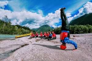 Bovec: Rafting Adventure On Soča River with Hotel Transfers
