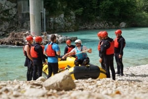Bovec: Rafting en el río Soča con traslados al hotel