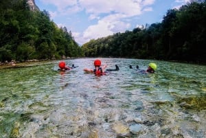 Bovec: avventura di rafting sul fiume Soča con trasferimenti in hotel