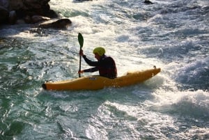 Fiume Isonzo: kayaking di un giorno per principianti