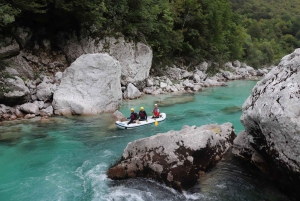 Bovec: Soča River Private Rafting Experience for Couples