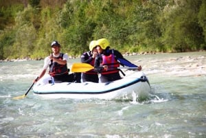 Bovec : Rafting privé sur la rivière Soča pour les couples