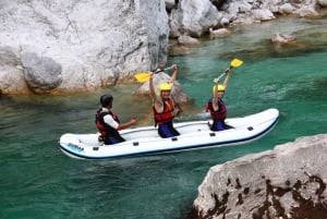 Bovec: Privat forsränning av floden Soča för par