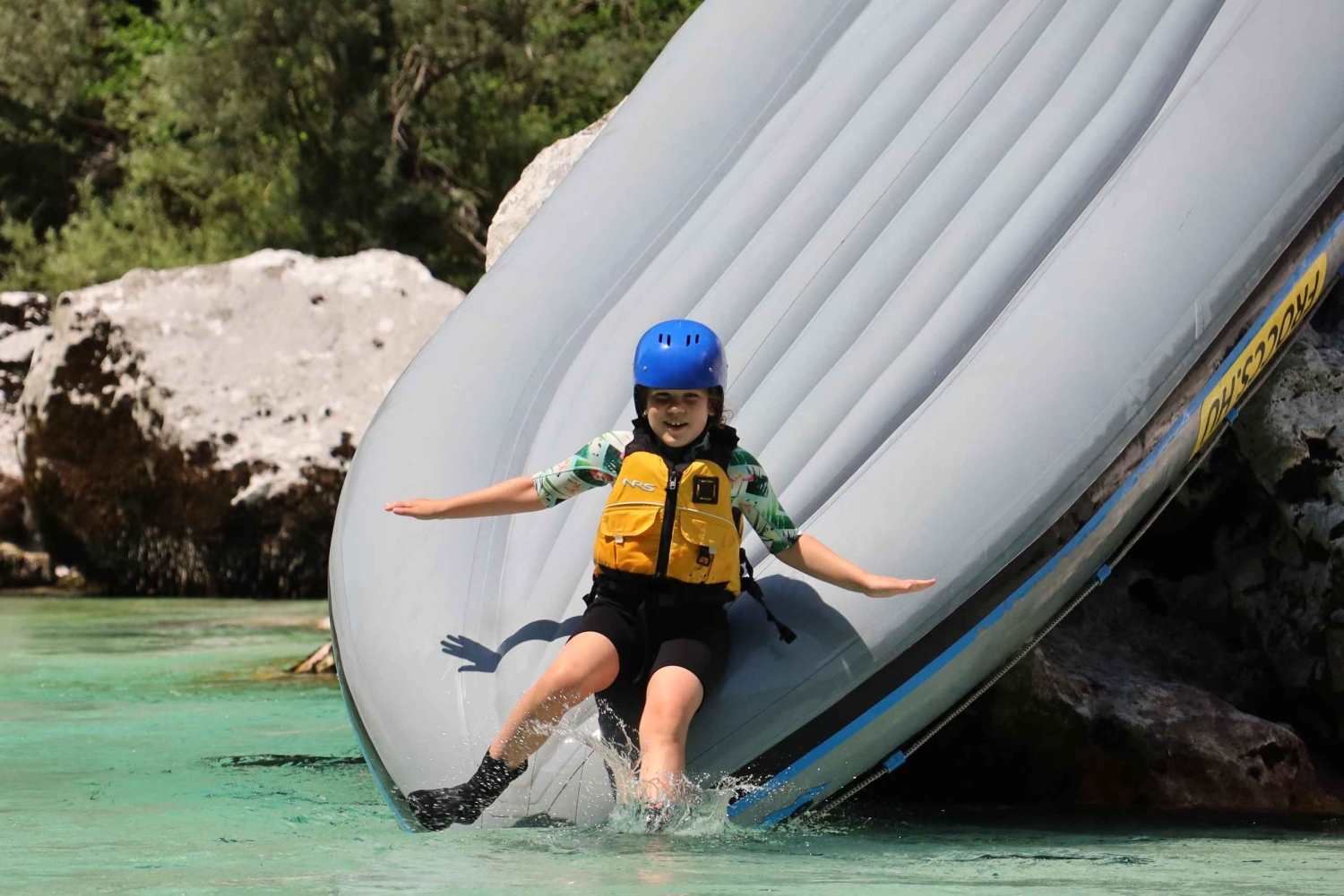 Bovec: Soča River Rafting Adventure med bilder og drikke