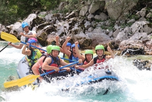 Bovec: Soča River Rafting Adventure med bilder og drikke