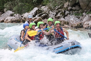 Bovec: Soča River Rafting Adventure med bilder og drikke