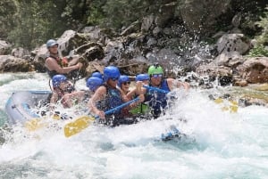 Bovec: Soča River Rafting Adventure med bilder og drikke