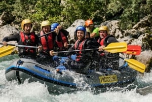 Bovec: Soča River Rafting Adventure med bilder og drikke