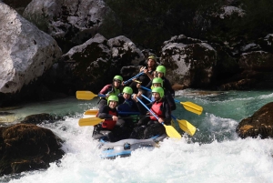 Bovec: Soča River Rafting Adventure med bilder og drikke