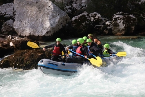 Bovec: Soča River Rafting Adventure med bilder og drikke