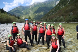 Bovec: Soča River Rafting Adventure med bilder og drikke