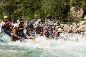 Bovec: Soča River Rafting Adventure med bilder og drikke