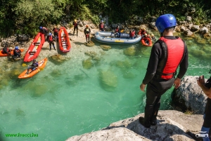 Bovec: Soča River Rafting Adventure med bilder og drikke