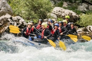 Bovec: Soča River Rafting Adventure med bilder og drikke